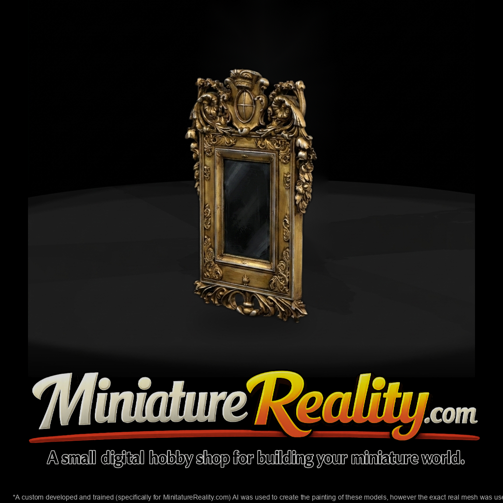 baroque-ornate-wall-mirror-frame-ho-scale-miniature-928767
