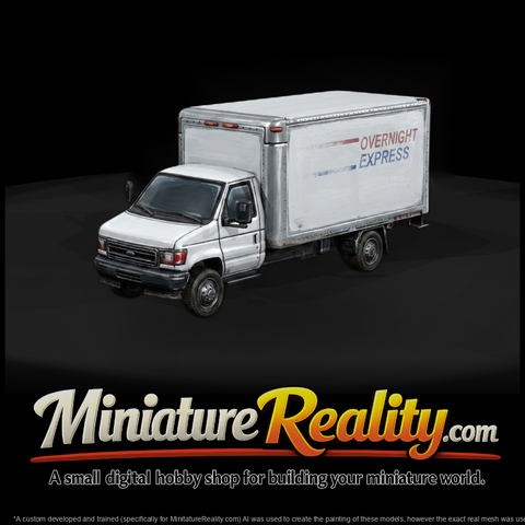 Cab-Over Box Cargo Truck