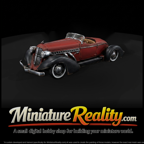 Retro Hot Rod Roadster ( Car)