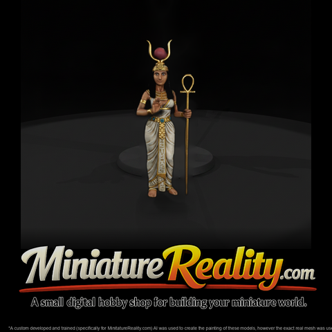 Myth 0341 Mythology Isis Miniature Figure