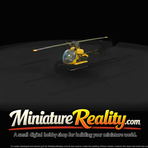 Bell 47 Helicopter