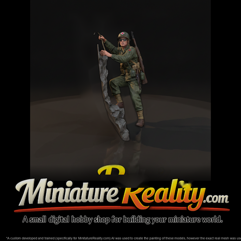 Ww2H 027 United States Army Ranger 2Nd Bn
