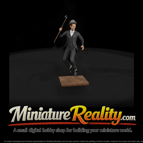 Vaudeville Tap Dancer with Cane
