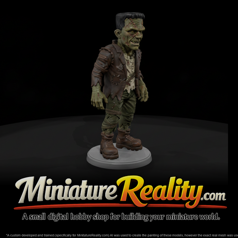 Patchwork Frankenstein Monster