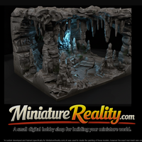 Crystal Cavern Corner Terrain Section — thumbnail 1