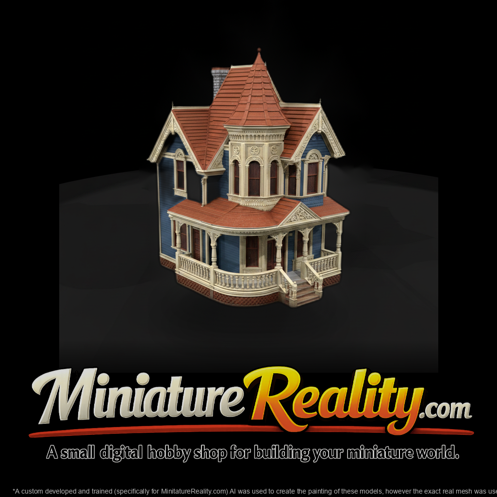 Ornate Queen Anne House