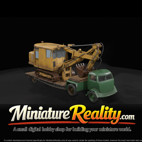 excavator-on-trailer