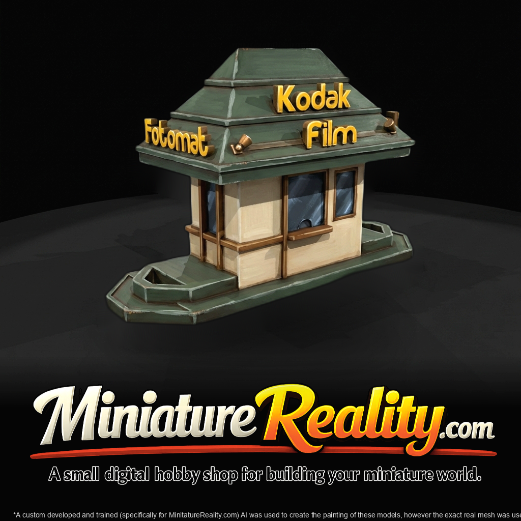 Roadside Photo Film Drop-Off Kiosk