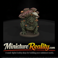 Spore Cap Fungal Beast miniature, three-quarter view — thumbnail 1