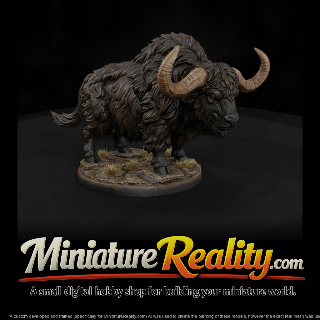 Shaggy Horned Tundra Beast