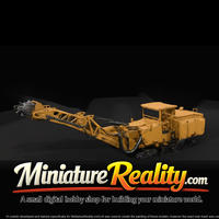 San Asphalt Eater Road Milling Machine miniature, three-quarter view — thumbnail 3