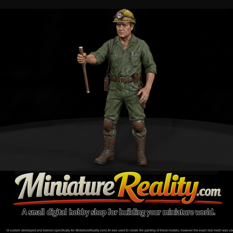 1950s Underground Mine Hoistman
