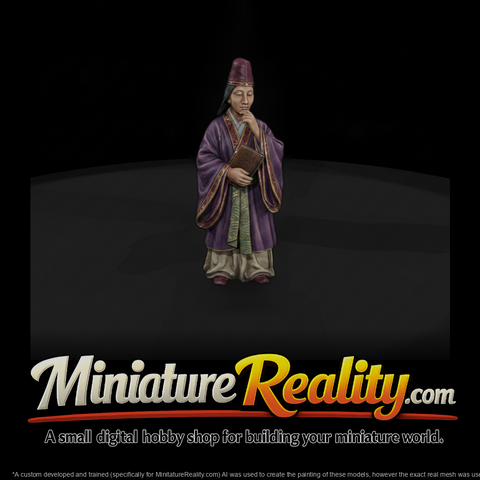 Hist 0063 Historical Sei Shonagon Miniature Figure