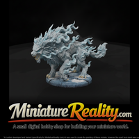 Frost Mist Rime Beast miniature, three-quarter view — thumbnail 1