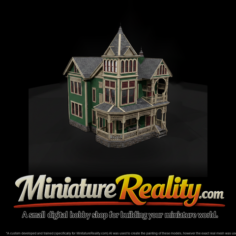 Victorian Corner Tower Mansion
