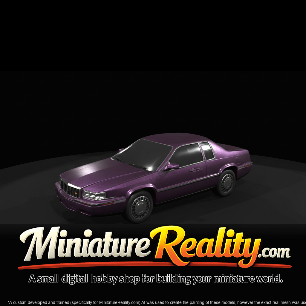 2002 Cadillac Eldorado (Mk VIII) miniature, three-quarter view