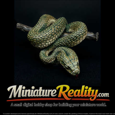 coiled-snake-on-branch-diorama-accent-452272