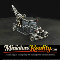 1929 Dodge Crane Truck miniature, three-quarter view — thumbnail 3