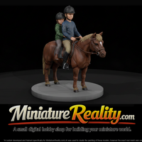 Two Children Riding Double on a Pony — thumbnail 1