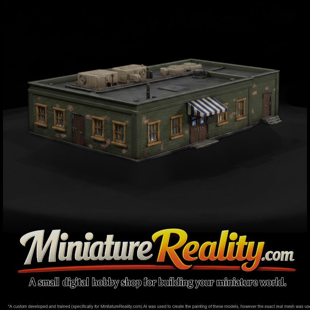 Cold War Military Mess Hall
