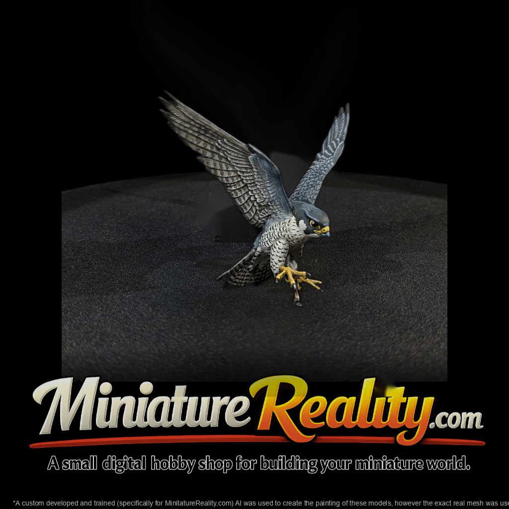 perching-falcon-miniature-sculpted-diorama-bird-404946