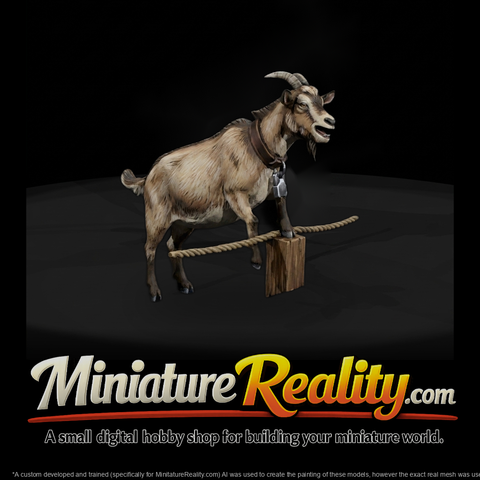 Stylized Billy Goat