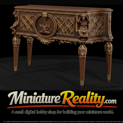 Ornate Neoclassical Console Table