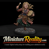 Halfling Bard with Tambourine — thumbnail 1
