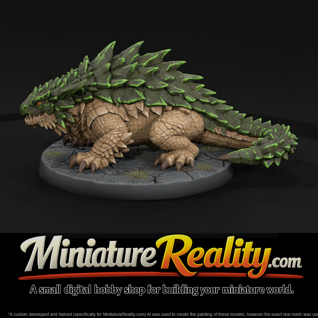 Plated Dune Lizard Armored