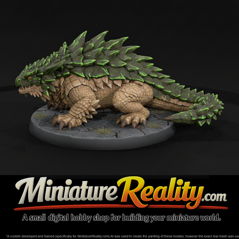 Plated Dune Lizard Armored