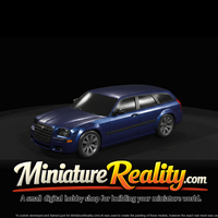 Chrysler 300C Touring miniature, three-quarter view — thumbnail 3