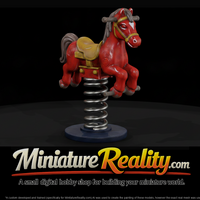 Playground Spring Rocker Horse — thumbnail 1