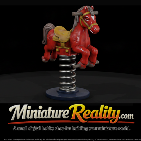 Playground Spring Rocker Horse