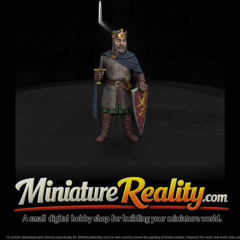Hist 0068 Historical William The Conqueror Miniatu