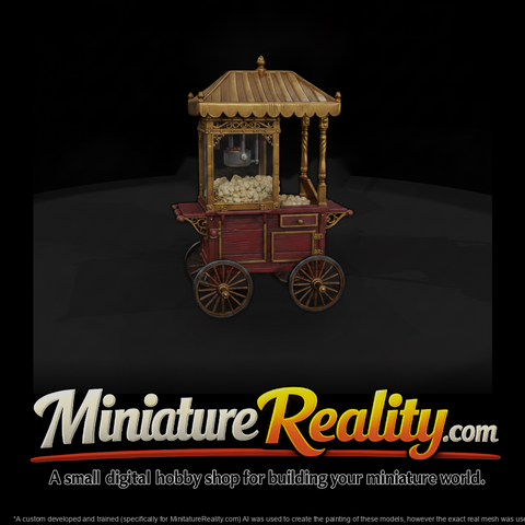 Cir 169 Stall Popcorn Cart