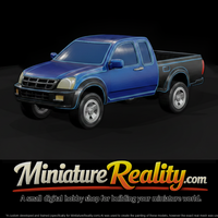 Blue Extended-Cab Pickup Truck — thumbnail 1