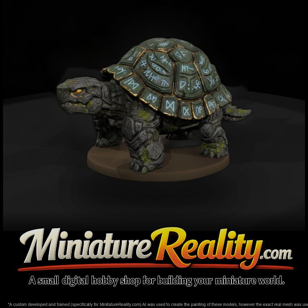 Rune-Carved Turtle Construct