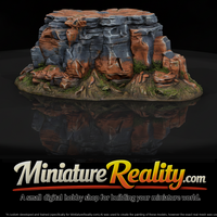 Layered Sandstone Rock Outcrop — thumbnail 1