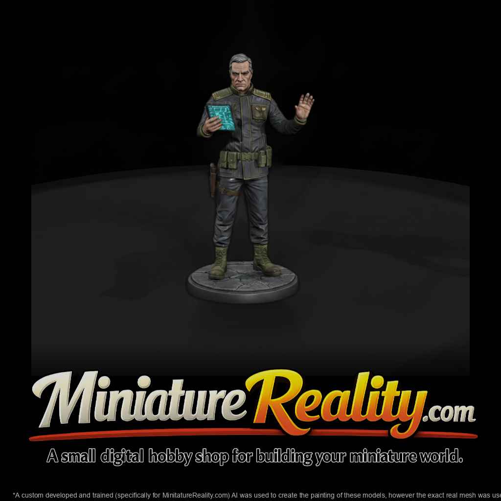 Poparc 0080 Spaceport Customs Officer Alternate Po