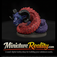 Ram-Headed Serpent miniature, three-quarter view — thumbnail 1