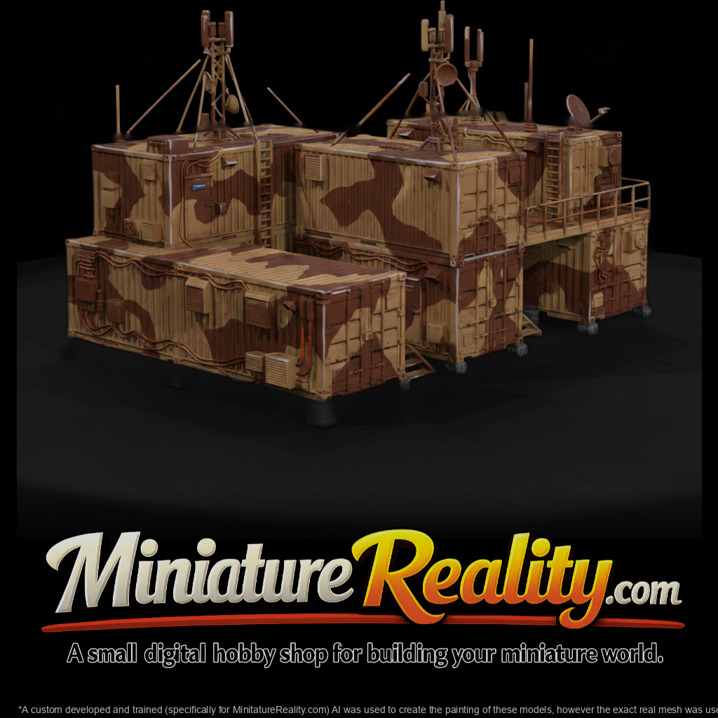 Mil 246 Modern Desert Toc Container Complex