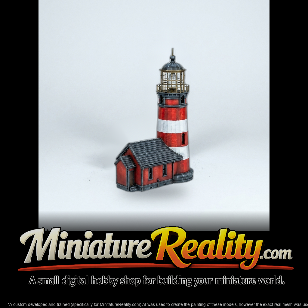 ho-scale-lighthouse-with-keeper-house-970167