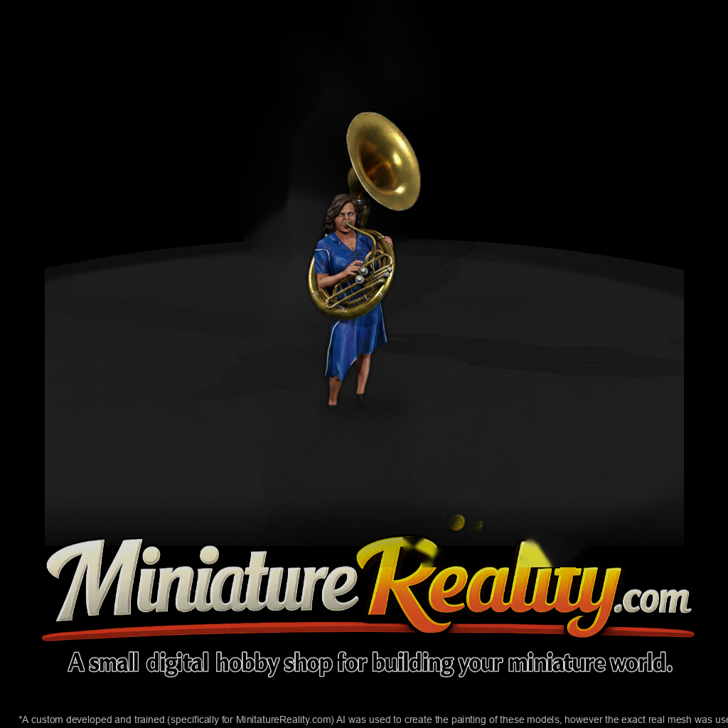 Marching Band Sousaphone Player