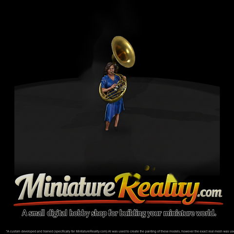 Marching Band Sousaphone Player