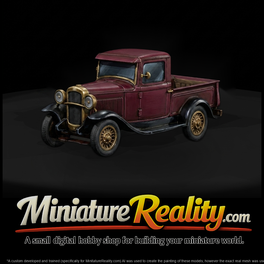 1930s Single-Cab Pickup Truck