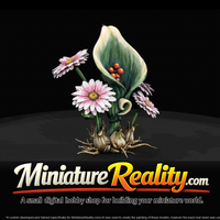 Deadly Plants Corpse Daisy Reprise miniature, three-quarter view — thumbnail 1