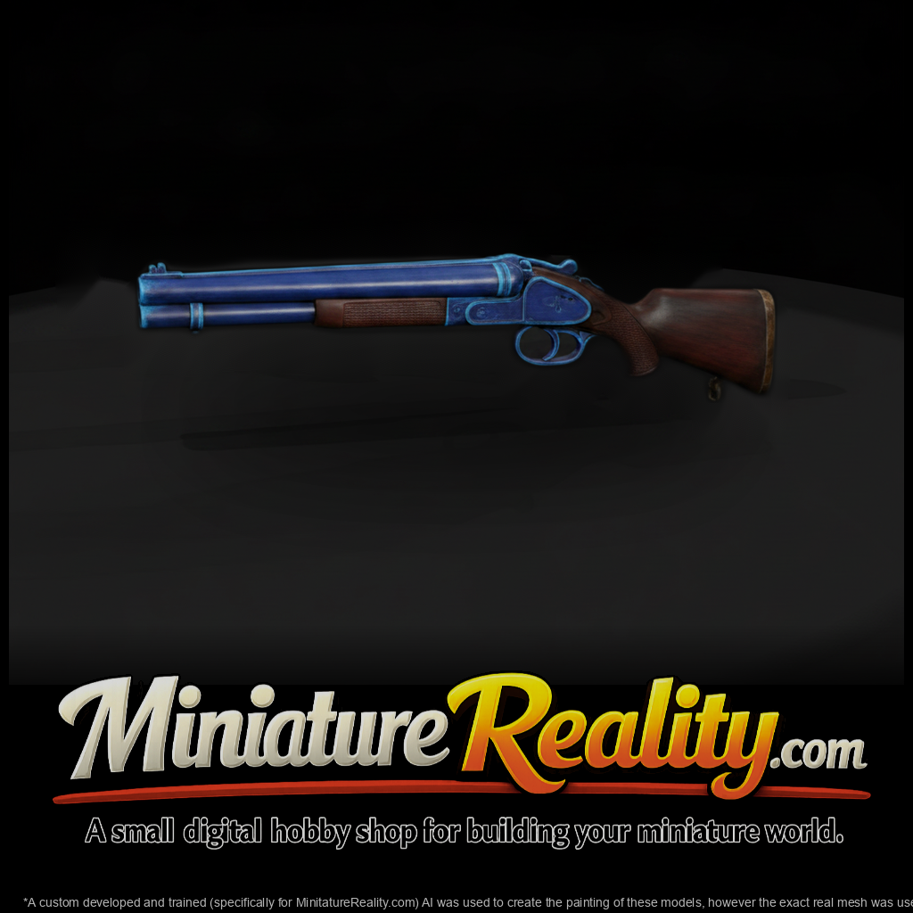 Side-by-Side Double-Barrel Shotgun