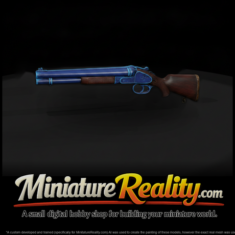 Side-by-Side Double-Barrel Shotgun