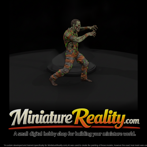 Lunging Convict Zombie