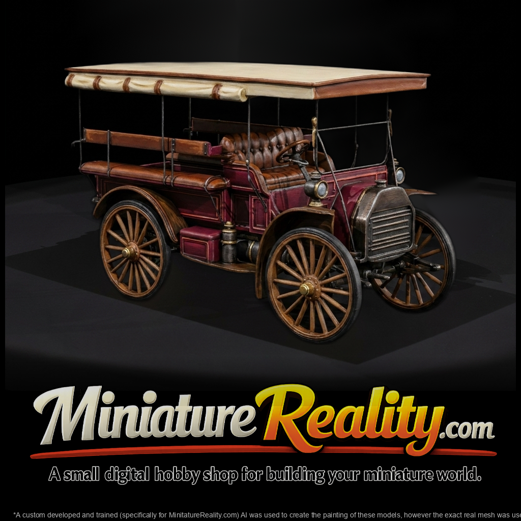 Vintage 1900s Touring Car